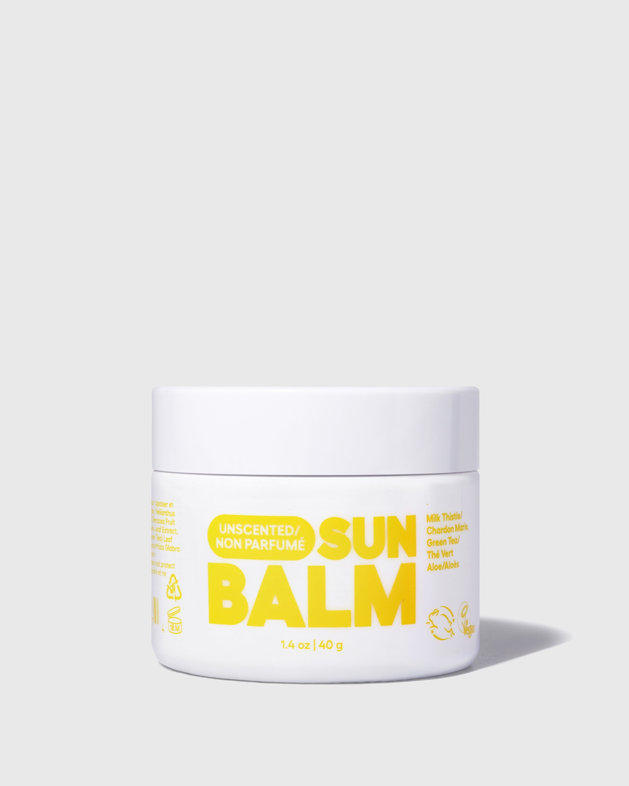 Sun Balm Glass Jar