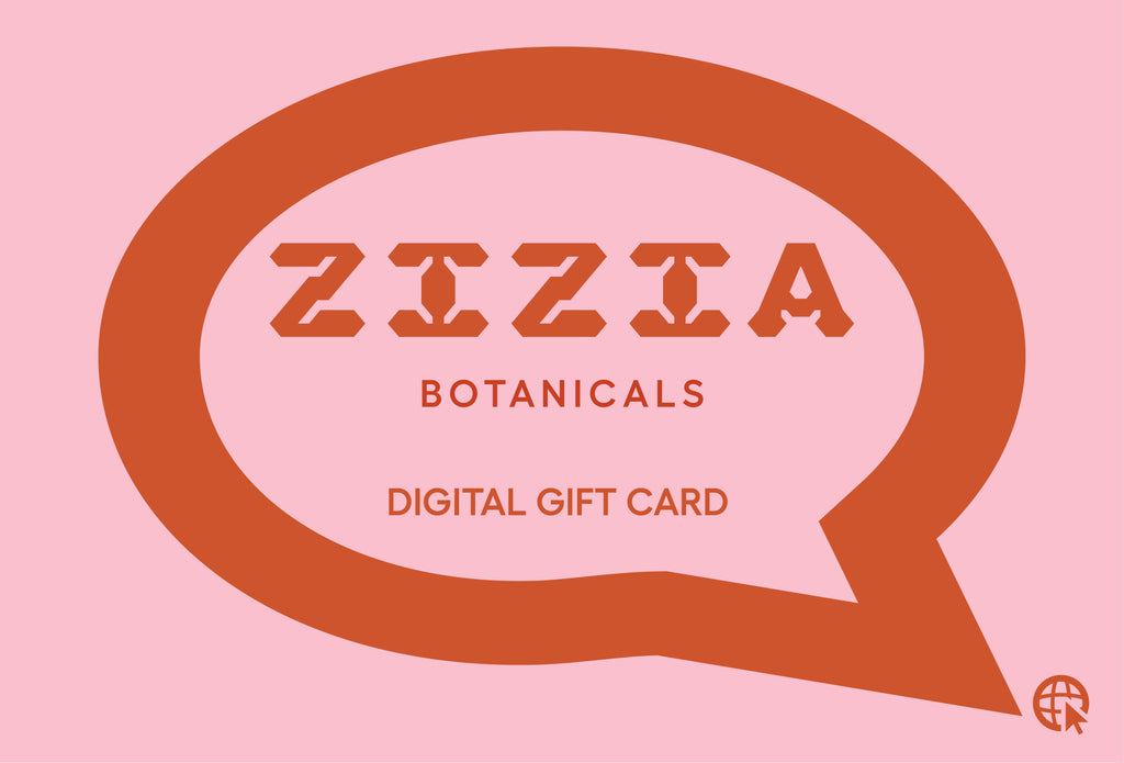 online gift card zizia adaptogens medicinal mushrooms tinctures organic natural skincare extracts herbal powders herbalist los angeles zizia botanicals digital gift card
